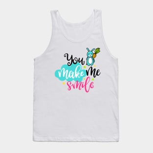 You make me smile Tank Top